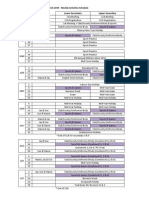 CCA 2014 - Weekly Activities Schedule Lower Secondary Upper Secondary