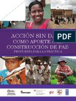 Accion Sin Daño Como Propuesta Para La Construcción de Paz