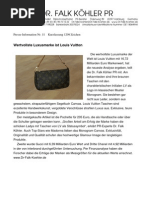 Download  Wertvollste Luxusmarke ist Louis Vuitton by DR FALK KHLER PR SN22195488 doc pdf