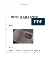 Didática Do Ensino Superior - Apostila Provisória