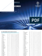 All-Time Records: Uefa Champions League Statistics Handbook 2013/14