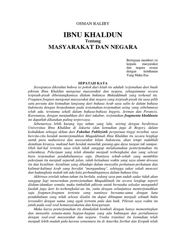 Ibnu Khaldun Warga Negara Pdf