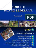 Modul 1 Ruang Pedesaan 1