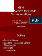 GSM Global System for Mobile Communications Overview