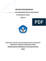 Panduan Pelaksanaan Penelitian Dan PPM Edisi IX 2013 25 Maret 2014