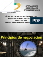 Principios de Negociacion