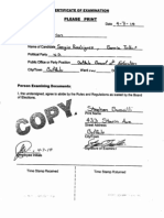 Log of Petition-Voter Examiners