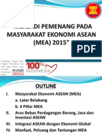 Kementerian Perdagangan Menjadi Pemenang Pada MEA PDF