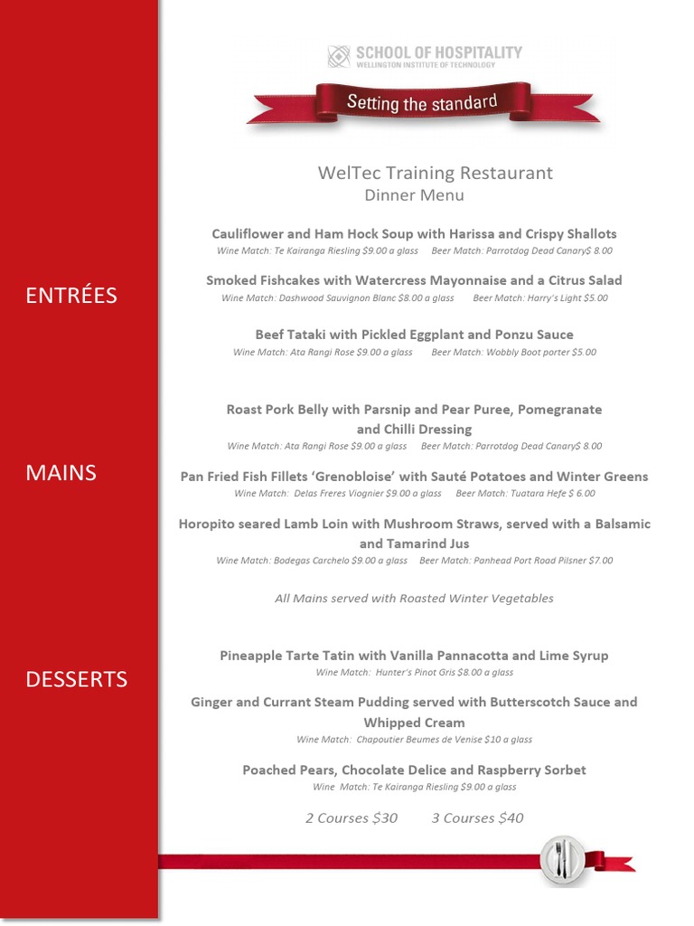 Dinner Menu | PDF
