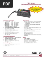 TE/C Series: Transient Voltage Surge Suppressor/SPD