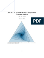 AWHO as a Multi State Co-operative
Housing Society
