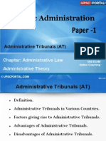 PUB AD (6 C) - Chapter- 6- Administrative Tribunals (at)