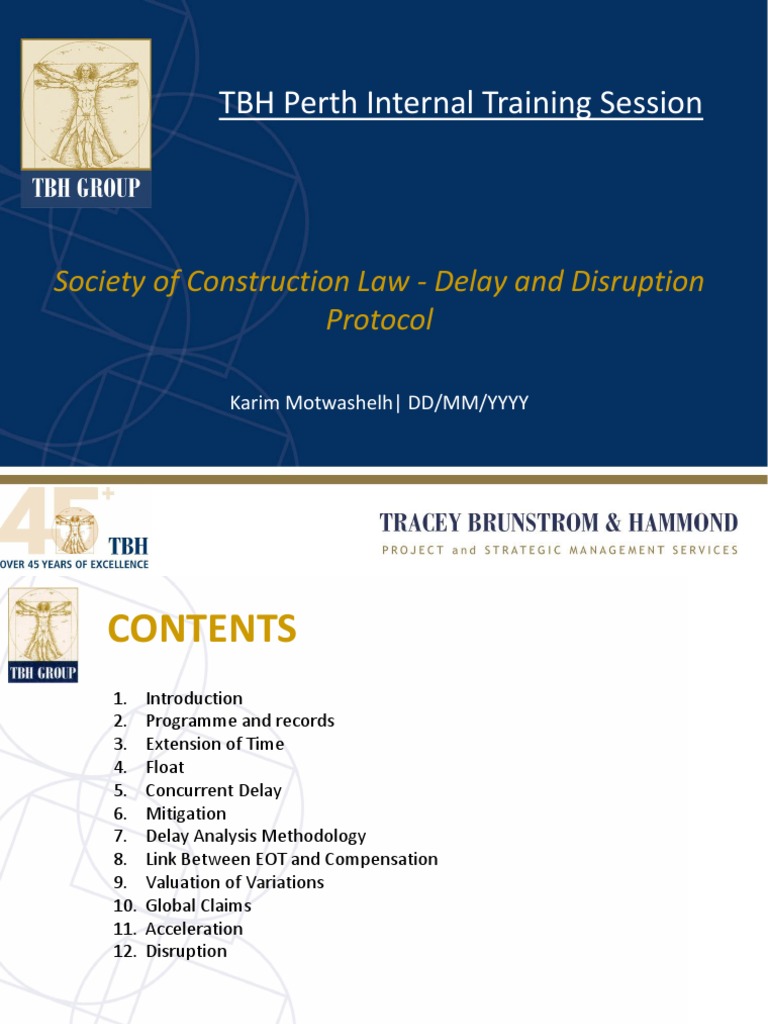 SCL Training | PDF | Treaty | Construction Law