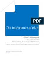 Dr David Whitebread - The Importance of Play