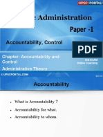 PUB AD (5 a) - Chapter-5 - Accountability, Control,Citizen and Administration
