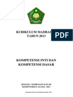 Download Kurikulum 2013 Madrasah Alquran Hadits by malays SN221989473 doc pdf