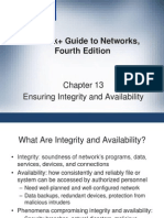 Network+ Guide To Networks, Fourth Edition: Ensuring Integrity and Availability