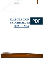 Elaboración de Salchicha