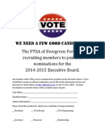 Nomination Form 2014