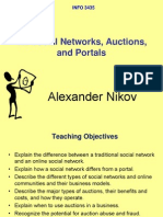 12 EC Social Networks Auctions Portals