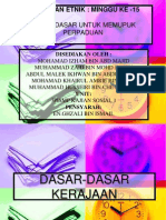 Dasar Dasar Memupuk Perpaduan