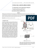 A Review On Fuel Cell and Its Applications