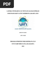 Download Laporan pendahuluan kamar operasi by Aniezah Ku SN222003279 doc pdf