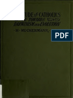 Attitude of Catholics Towards Darwinism & Evolution by H. Muckerman (1922)