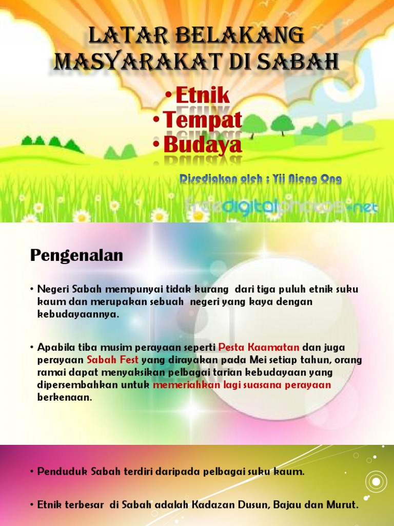 K1 Latar Belakang Masyarakat Di Sabah Pdf