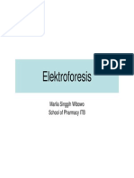 Elektroforesis