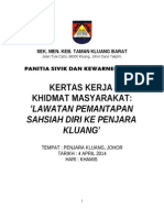 Kertas Kerja Lawatan Penjara