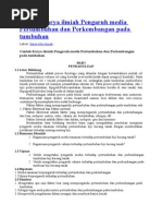 Download Contoh Karya Ilmiah Pengaruh Media Pertumbuhan Dan Perkembangan Pada Tumbuhan by Fida Pidhut SN222030601 doc pdf