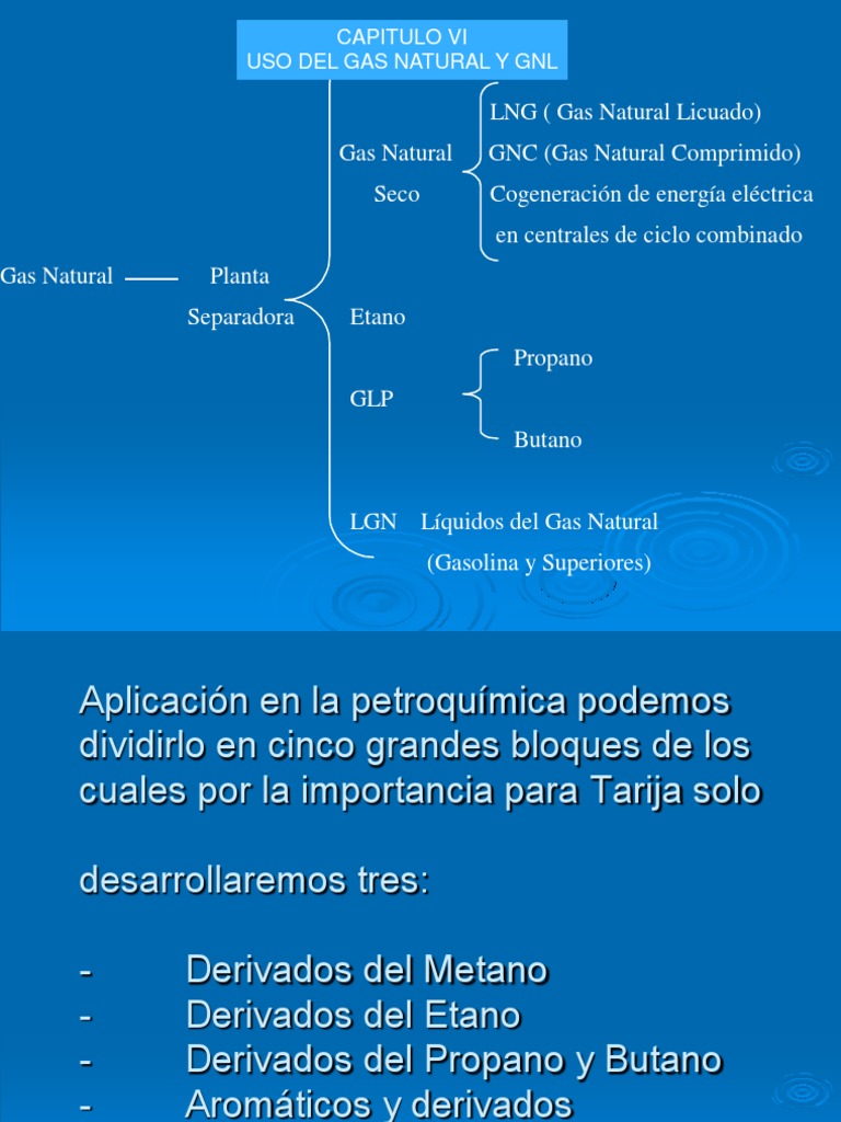 Uso de Gas Natural y GNL | PDF | Gas natural | Combustibles