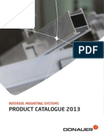 Donauer Solar Photovoltaic Mounting Systems Product Catalogue 2013