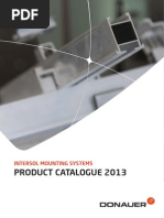 Donauer Solar Photovoltaic Mounting Systems Product Catalogue 2013