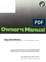 Puch Maxi Owners Manual