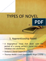 Types of Novel