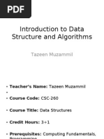 Lec1-Introduction to Data Structure and Algorithms