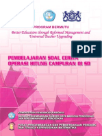 Download 9PEMBELAJARAN SOAL CERITA OPERASI HITUNG pdf by Victor PandaPotan Nainggolan SN222068684 doc pdf