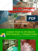 Cuidados Del Paciente Traqueotomizado