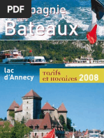 Download Dpliant Tarifs  Horaires 2008 by Cie des Bateaux du Lac dAnnecy SN2220785 doc pdf