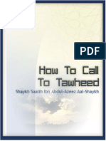 How To Call To Tawheed