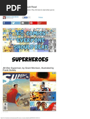 60 Comics Everyone Should Read