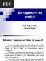 Curs Management De Proiect