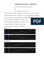 Plano de Estudo - Violão