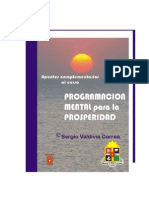 Valdivia, Sergio - Programacion Mental para La Prosperidad