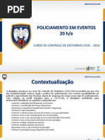 Policiamento Em Eventos CDC14 PMES