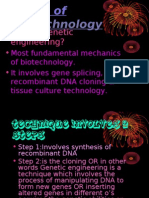 Tools of Biotechnology