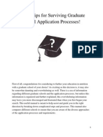 Engl 3307 Graduate School Application Processes