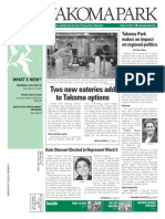 Takoma Park Newsletter - May 2014